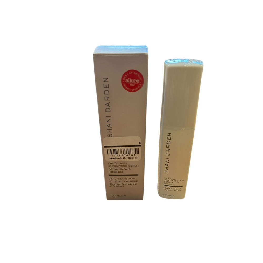 Shani Darden Lactic Acid Exfoliating Serum 9% AHA 1‎ fl oz 30ml NIB Allure Award